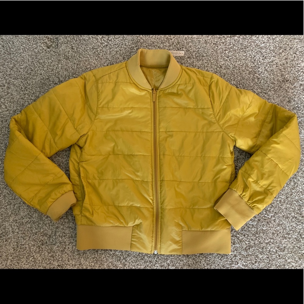 Lululemon non-stop reversible bomber jacket